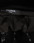Balmain Sequin High-Neck Sleeveless Top, &pound;190, Clothing, Black, Polyester/Viscose, Other view