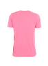 Balmain Logo T-Shirt, &pound;120, Clothing, Pink, Cotton, Back view