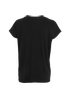 Balmain Logo T-Shirt, &pound;120, Clothing, Black, Cotton, Back view