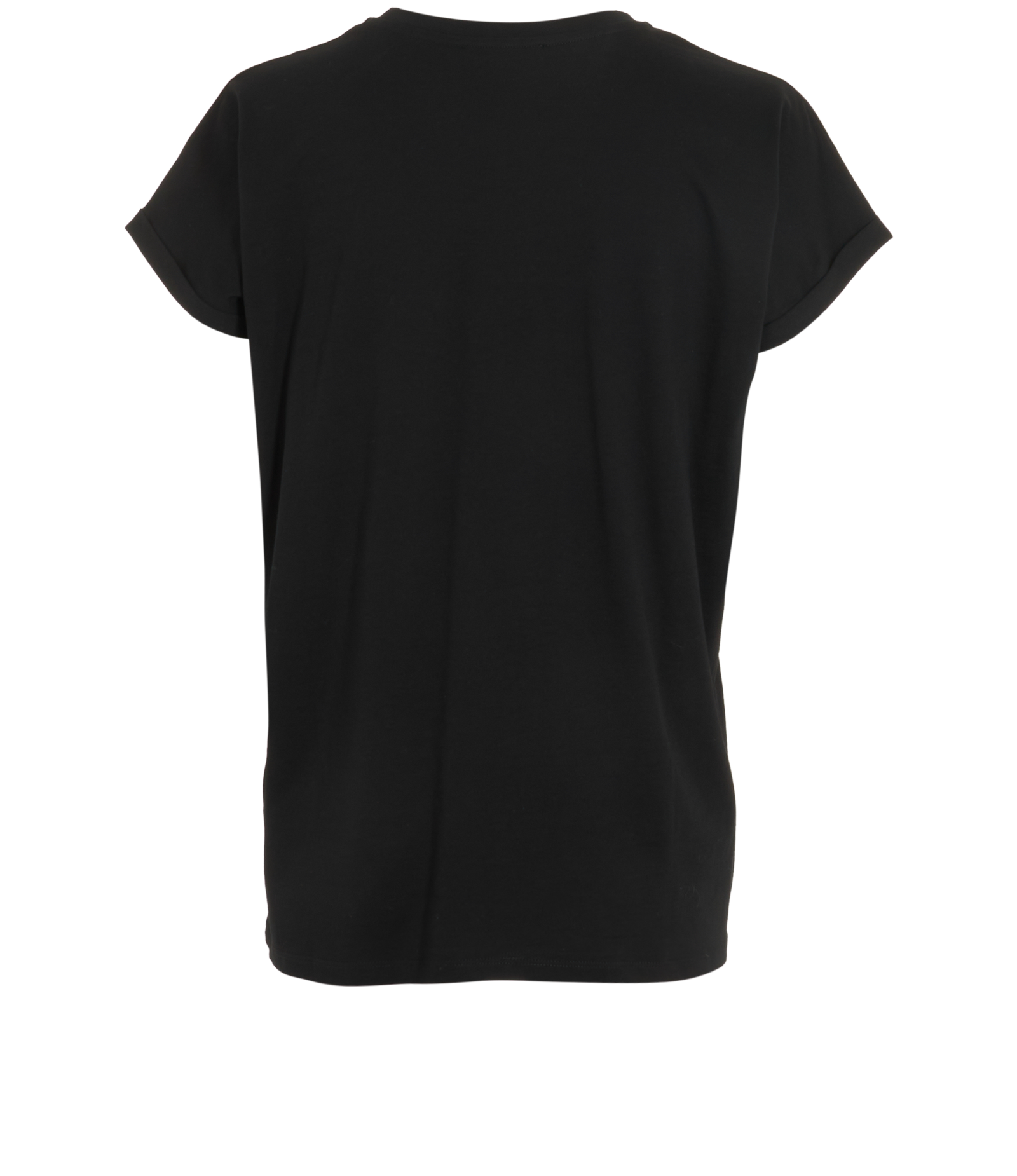 Balmain Logo T-Shirt, &pound;120, Clothing, Black, Cotton, Back view