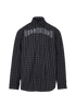 Balenciaga Oversized Tattoo Logo Shirt, front view