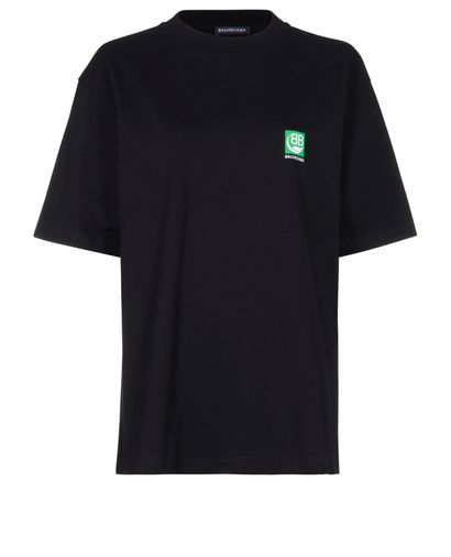 Balenciaga Men's BB Logo T-Shirt, front view