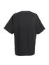 Balenciaga Men's Grey Logo T-Shirt, back view