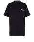 Balenciaga Men's Logo T-Shirt, &pound;160, Clothing, Black, Cotton, Front view