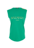 Balmain Logo Button Detail Vest Top, front view