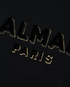 Balmain Cropped Logo T-Shirt, &pound;80, Clothing, Black, Cotton, Other view