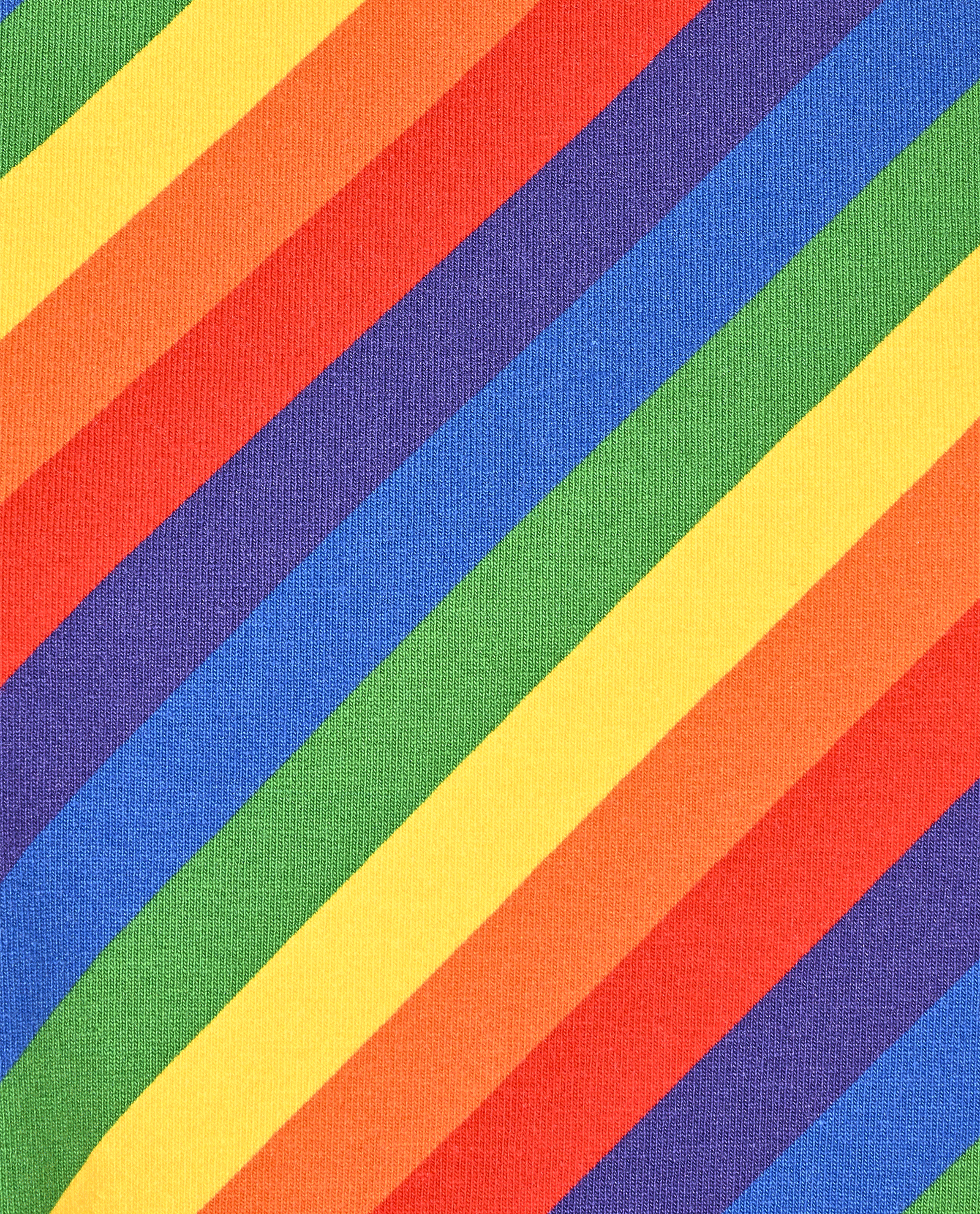 Balenciaga Rainbow Stripe T-Shirt, &pound;80, Clothing, Blue/Green/Orange/Red/Yellow, Cotton, Other view