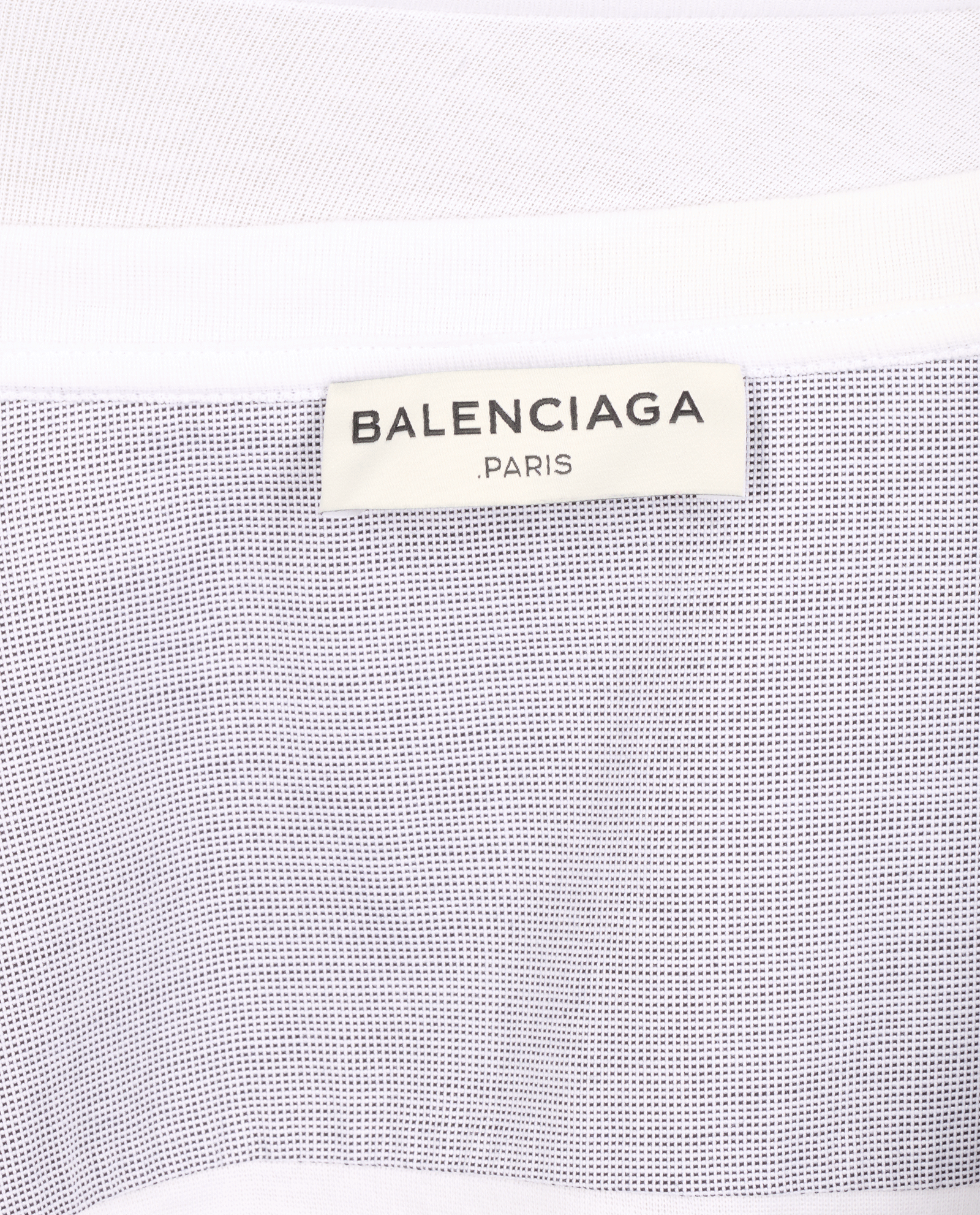 Balenciaga T-Shirt, &pound;80, Clothing, Black/White, Cotton, Other view