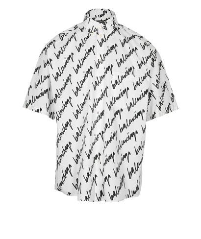Balenciaga Graphic Print Shirt, front view