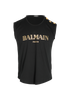 Balmain Logo Sleeveless T-Shirt, front view