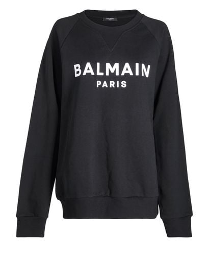 Balmain Men Logo Sweater, front view