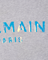 Balmain Logo T-Shirt, &pound;120, Clothing, Grey, Cotton, Other view