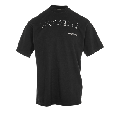 Balenciaga Logo-Graffiti T-Shirt, front view