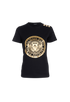Balmain Coin Logo T-Shirt, front view