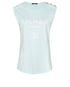 Balmain Logo Button Detail Vest T-shirt, front view