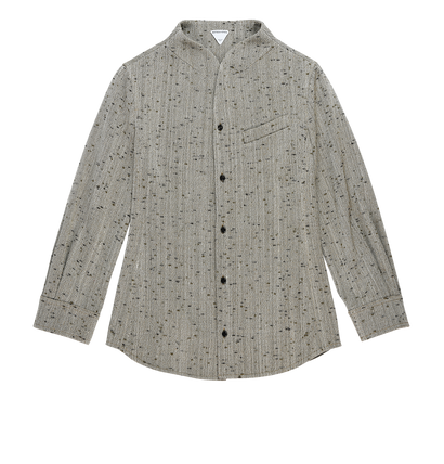 Bottega Veneta Funnel Neck Shirt, front view
