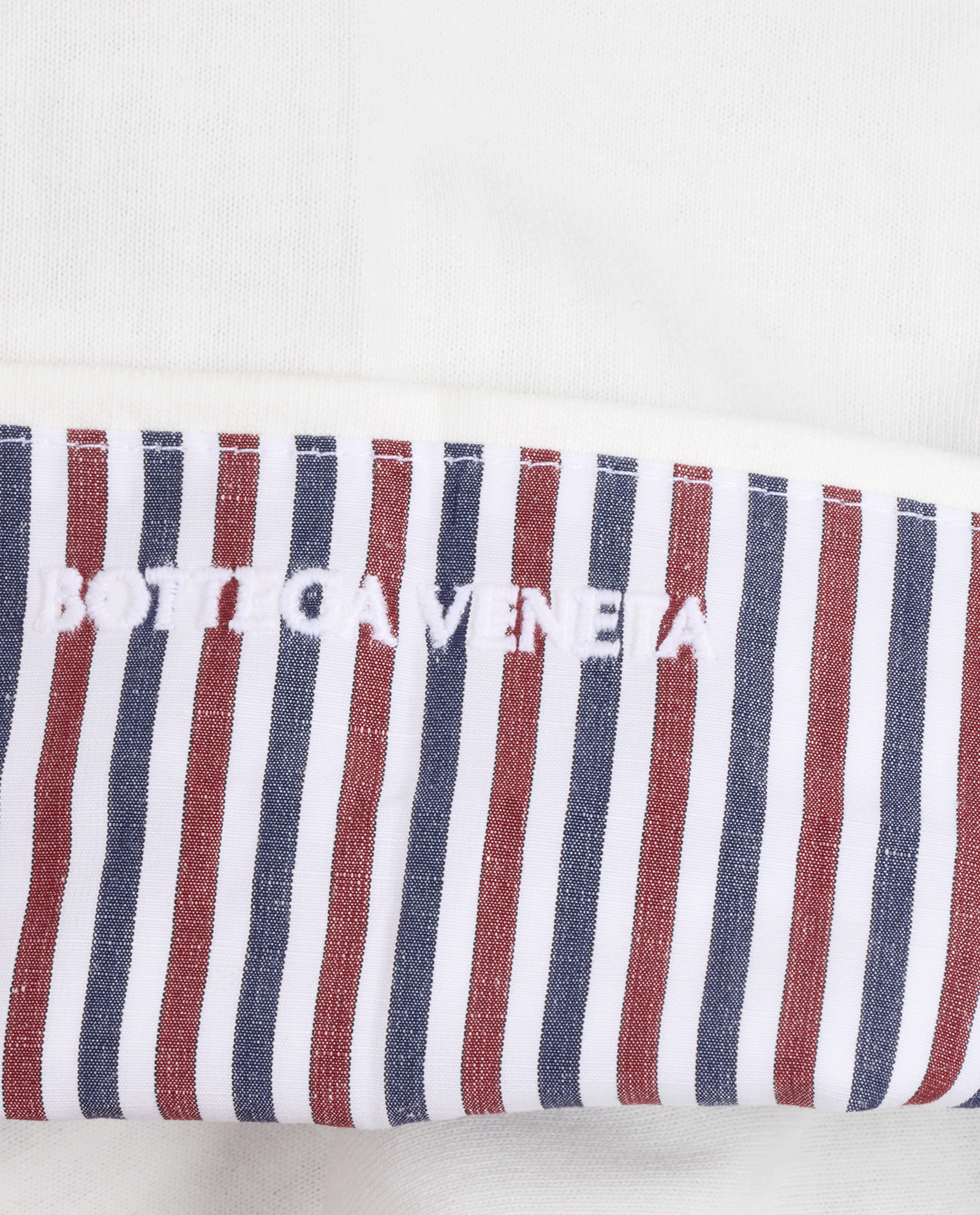 Bottega Veneta Double Layer T-Shirt, &pound;80, Clothing, White, Cotton, Other view