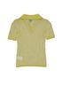 Bottega Veneta Knitted Mesh Polo, back view