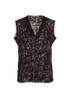 Bottega Veneta Sleeveless Top, &pound;60, Clothing, Black, Polyester/Silk, Front view