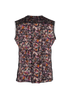Bottega Veneta Sleeveless Top, &pound;60, Clothing, Black, Polyester/Silk, Back view