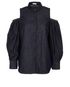 Brunello Cucinelli Denim Cold Shoulder Shirt, front view