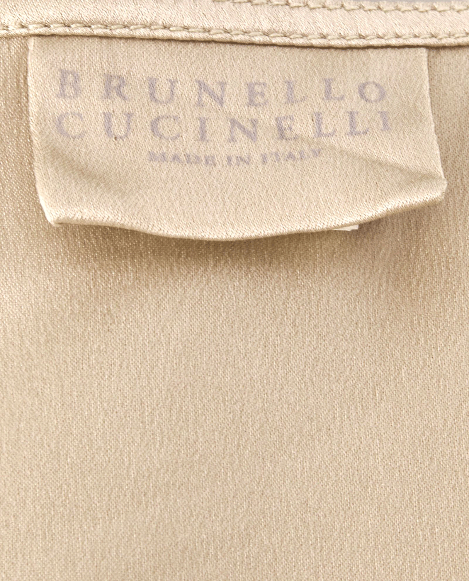 Brunello Cucinelli Long Vest Top, &pound;30, Clothing, Taupe, Silk, Other view
