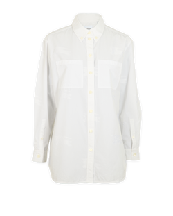 Burberry Knight Shirt, Cotton, White, UK12, 2*