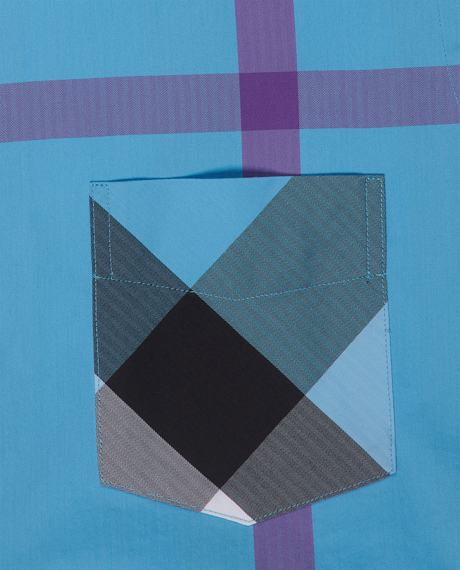 Burberry Nova Check Shirt, &pound;180, Clothing, Blue, Cotton, Other view