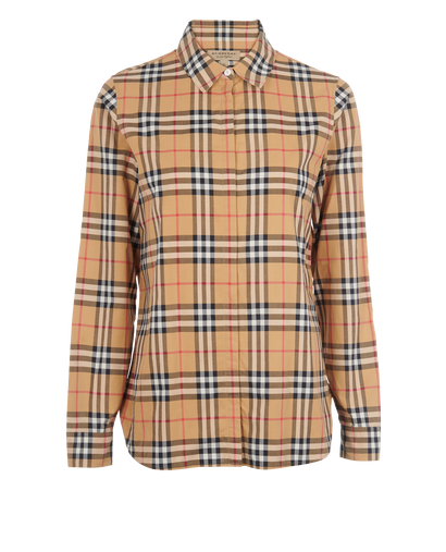 Burberry Check Shirt, front view