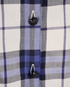 Burberry Checked Shirt, &pound;90, Clothing, Blue/White, Cotton, Other view