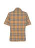 Burberry Short Sleeves Check Shirt, back view