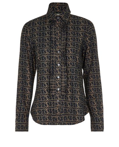 Burberry Cursive Logo Shirt, front view