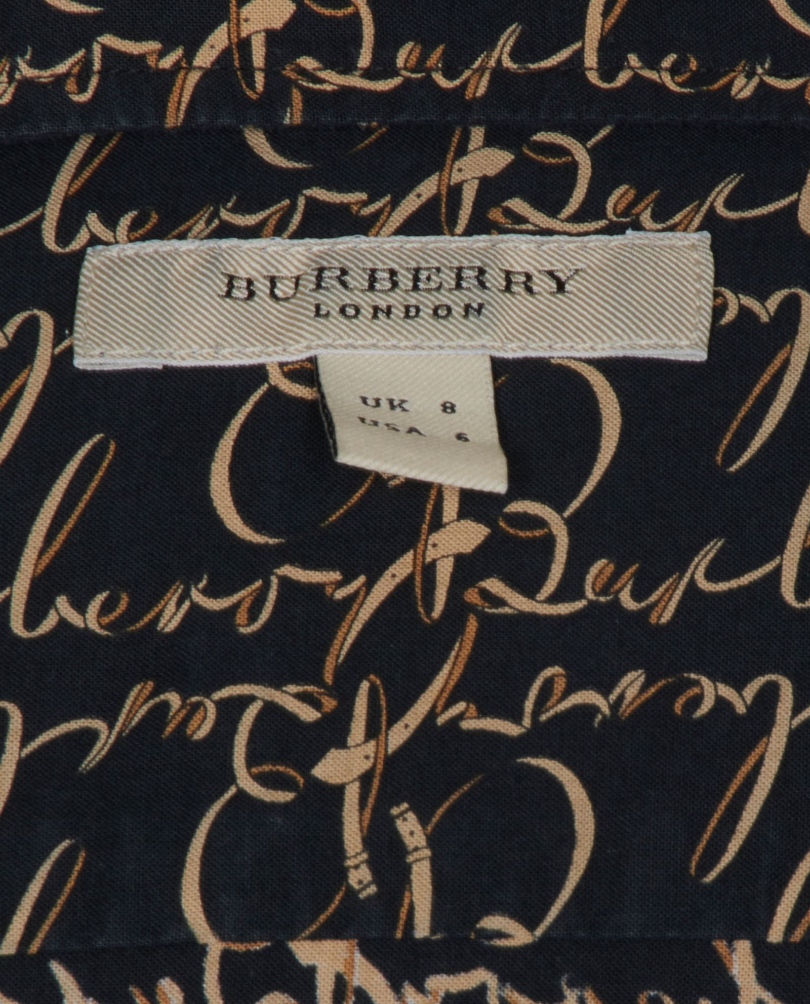 Burberry cursive outlet font