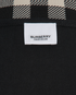 Burberry Check Collar Polo Shirt, &pound;150, Clothing, Black, Cotton, Other view