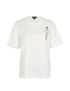 Burberry T-Shirt With Brooch, front view