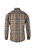 Burberry Check Slim Fit Shirt, back view