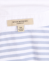 Burberry Striped Collar T-Shirt, £90, Clothing, Blue/White, Cotton, Other view