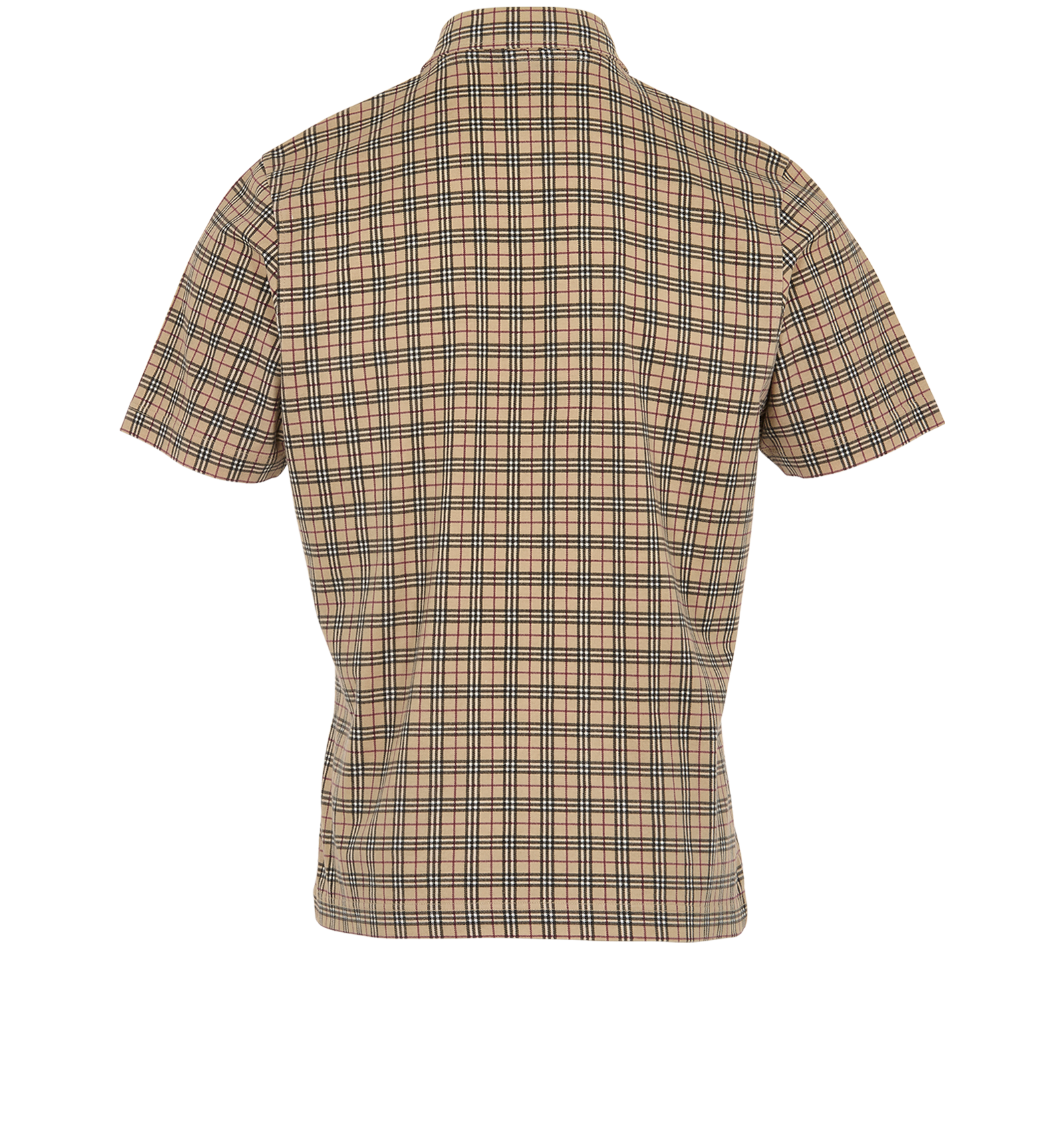 Burberry London Vintage Polo Top, &pound;110, Clothing, Beige, Cotton, Back view