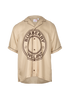 Burberry Circle Logo Short Sleeves Shirt, front view