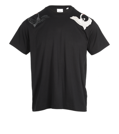 Burberry Carrick Swans T-Shirt, front view