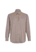 Burberry Chain Detail Gingham Shirt, front view