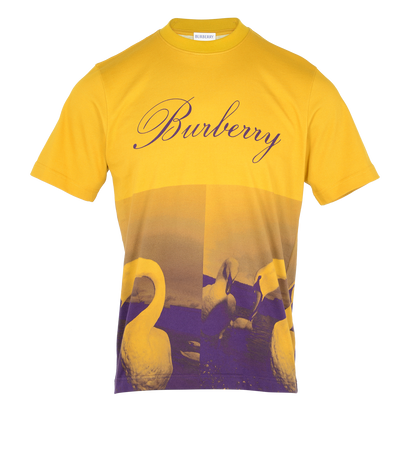 Burberry Swan Print T-Shirt, front view