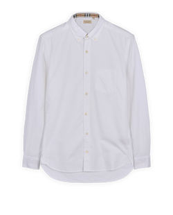 Burberry Shirt, Men, Cotton, White, Sz XS, 4*