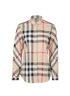Burberry Check Shirt, &pound;220, Clothing, Beige, Cotton, Front view