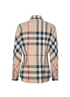 Burberry Check Shirt, &pound;220, Clothing, Beige, Cotton, Back view