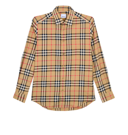 Burberry Checked Shirt, front view