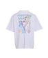 Casablanca Drawing Lab Screen T-Shirt, &pound;90, Clothing, White, Cotton, Back view