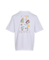 Casablanca Objets En Vrac T-Shirt, &pound;90, Clothing, White, Cotton, Back view