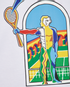 Casablanca Le Jeu Colore Screen T-Shirt, &pound;90, Clothing, White, Cotton, Other view