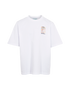 Casablanca Mushroom Goddess T-Shirt, &pound;90, Clothing, White, Cotton, Front view